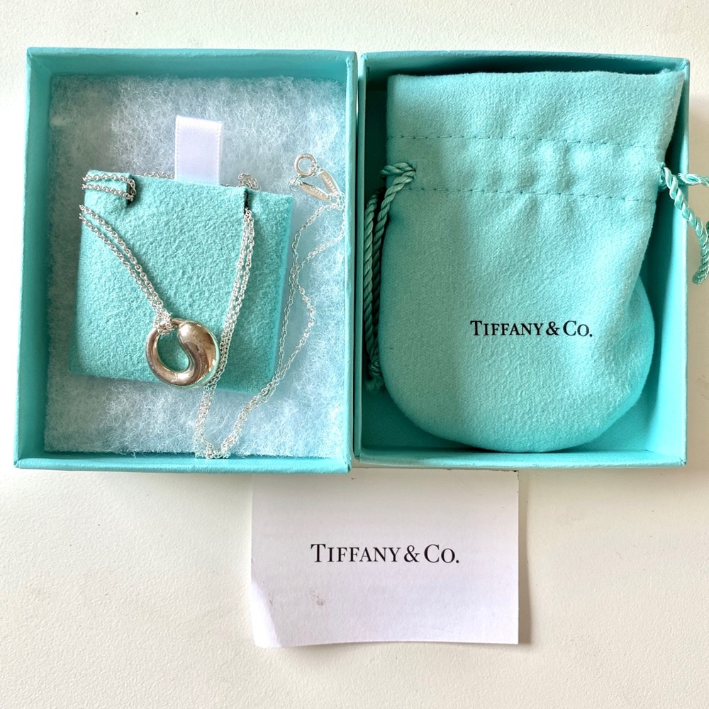 Tiffany & Co. Eternal Circle Necklace Silver